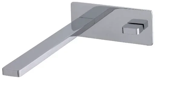AquaConcept iTap UP-Einhand-Waschtischarmatur Click-Clack Ablaufgarnitur mit Abdeckplatte