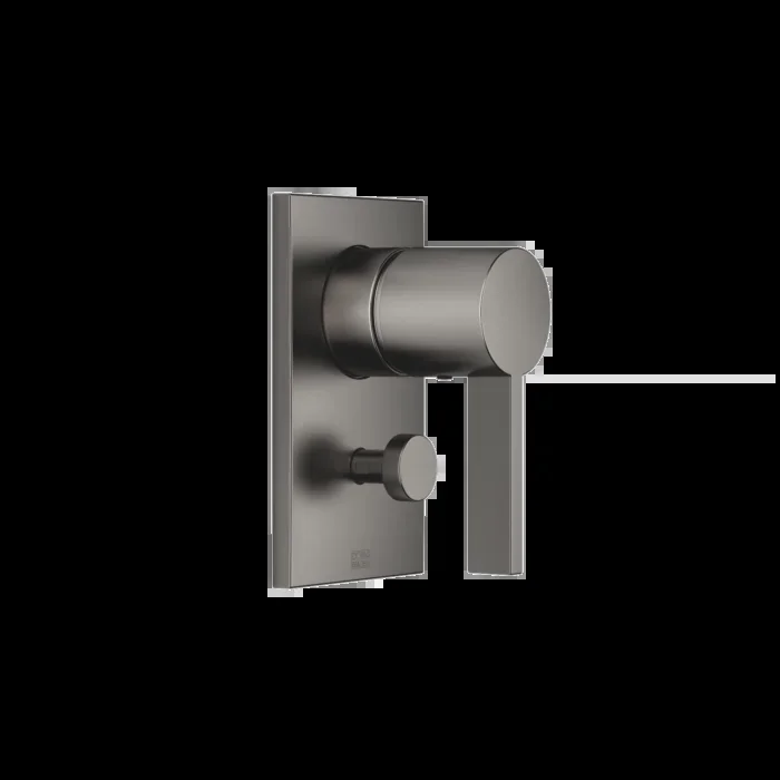 Dornbracht Imo Fertigmontageset 36120670-99 für UP-Brause-Einhebelmischer, mit Umstellung, Dark Platinum matt