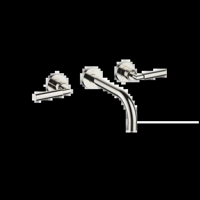 Dornbracht Tara. Fertigmontageset 36712882-08 für Waschtisch-Wand-Armatur, ohne Ablaufgarnitur, 190 mm, platin