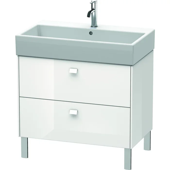 Duravit Brioso Waschtischunterschrank BR443502222 784x459mm, Weiß Hochglanz, 2 Auszüge