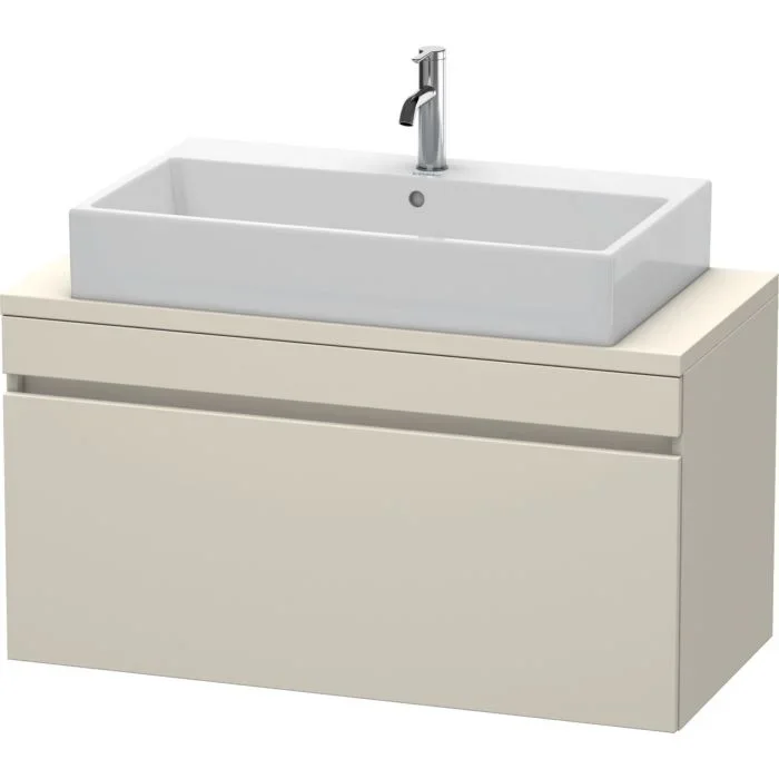 Duravit DuraStyle Waschtisch-Unterschrank DS530409191 100 x 47,8 cm, taupe, für Konsole, 1 Auszug