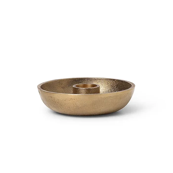 Ferm Living – Bowl Stabkerzenhalter, Messing