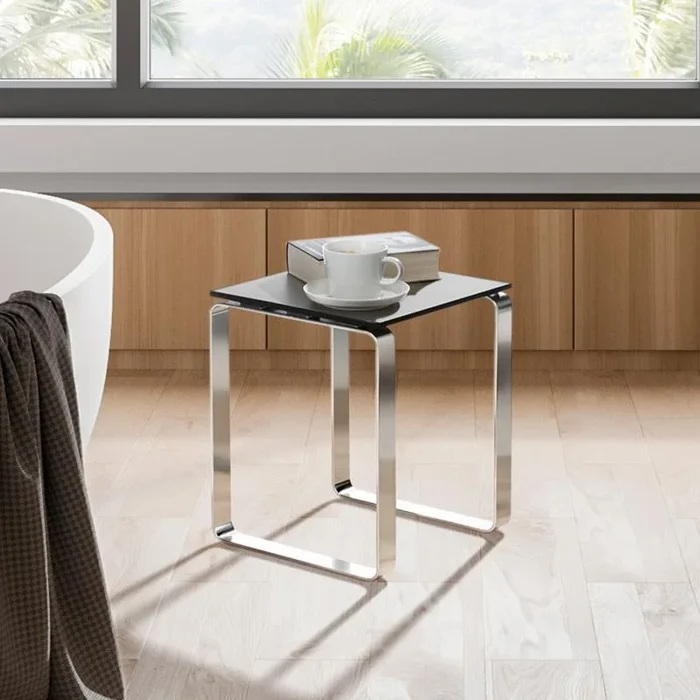 Giese Badhocker chrom/anthrazit, 30808-02