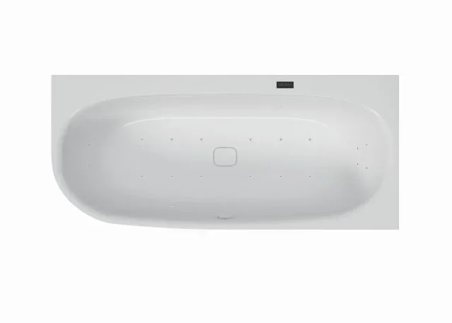 Hoesch Whirlpool iSensi Eck 1900×900 Monolith re. System iSensi Weiß, BiColor Weiß-Grau, 3826i.11231