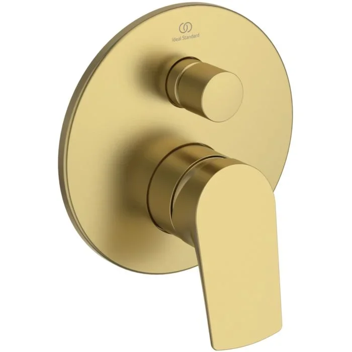 Ideal Standard La Dolce Vita Fertigmontageset A7637A2 Unterputz-Wannenarmatur, brushed gold