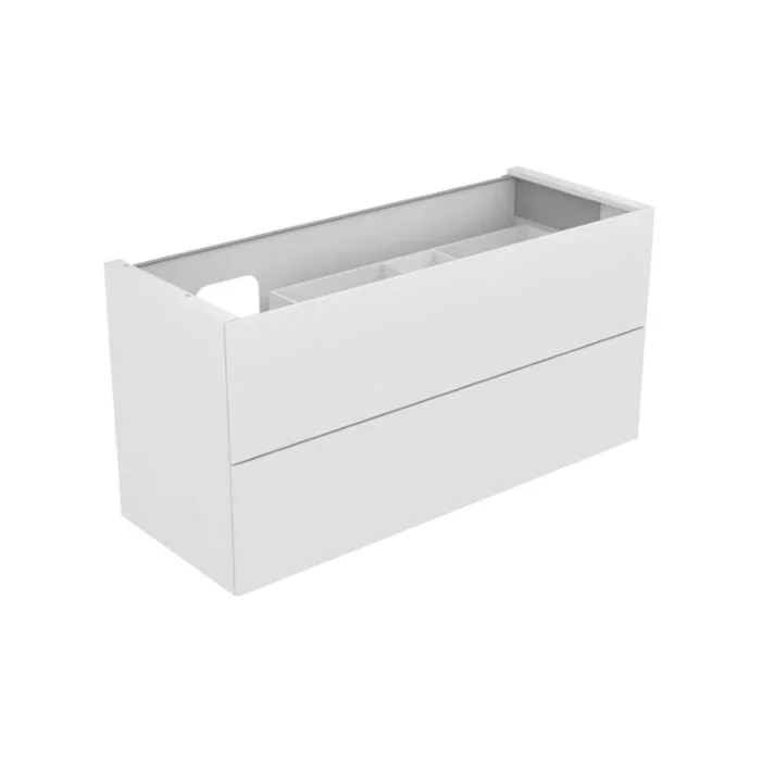 Keuco Edition 11 Waschtischunterschrank 31268890100 140 x 70 x 53,5 cm, mit LED-Beleuchtung, Furnier Eiche Hell