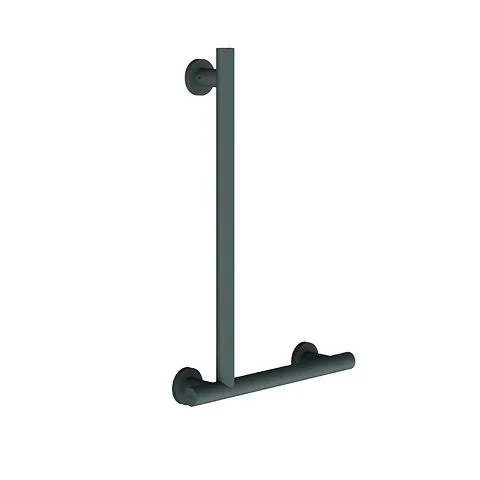 KWC Aquarotter Winkelgriff, MEDCARE, Edst., grau, 90 Grad, 400x600x84 mm, Ausf. rechts, 3600003775