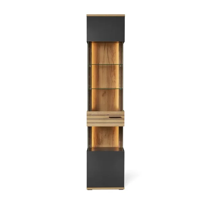 set one by Musterring Quincy Vitrine Type 02 – inkl. LED Beleuchtung
