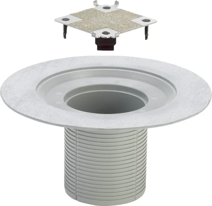 Viega Aufsatz 4932.3, in 100mm Edelstahl