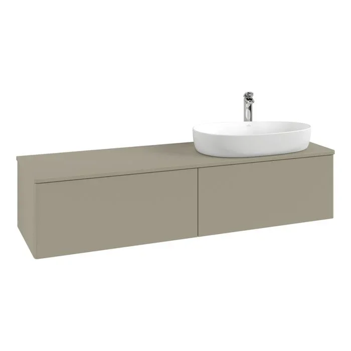 Villeroy & Boch Antao Waschtischunterschrank 1600x360x500mm K38150PD mit Struktur FK/AP: PD/0